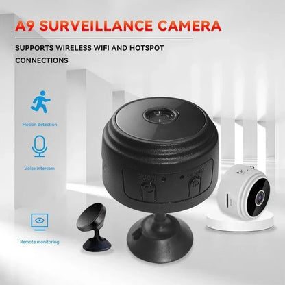 Wireless Mini Spy Camera for Home Security - Monitor Baby, Pets & More