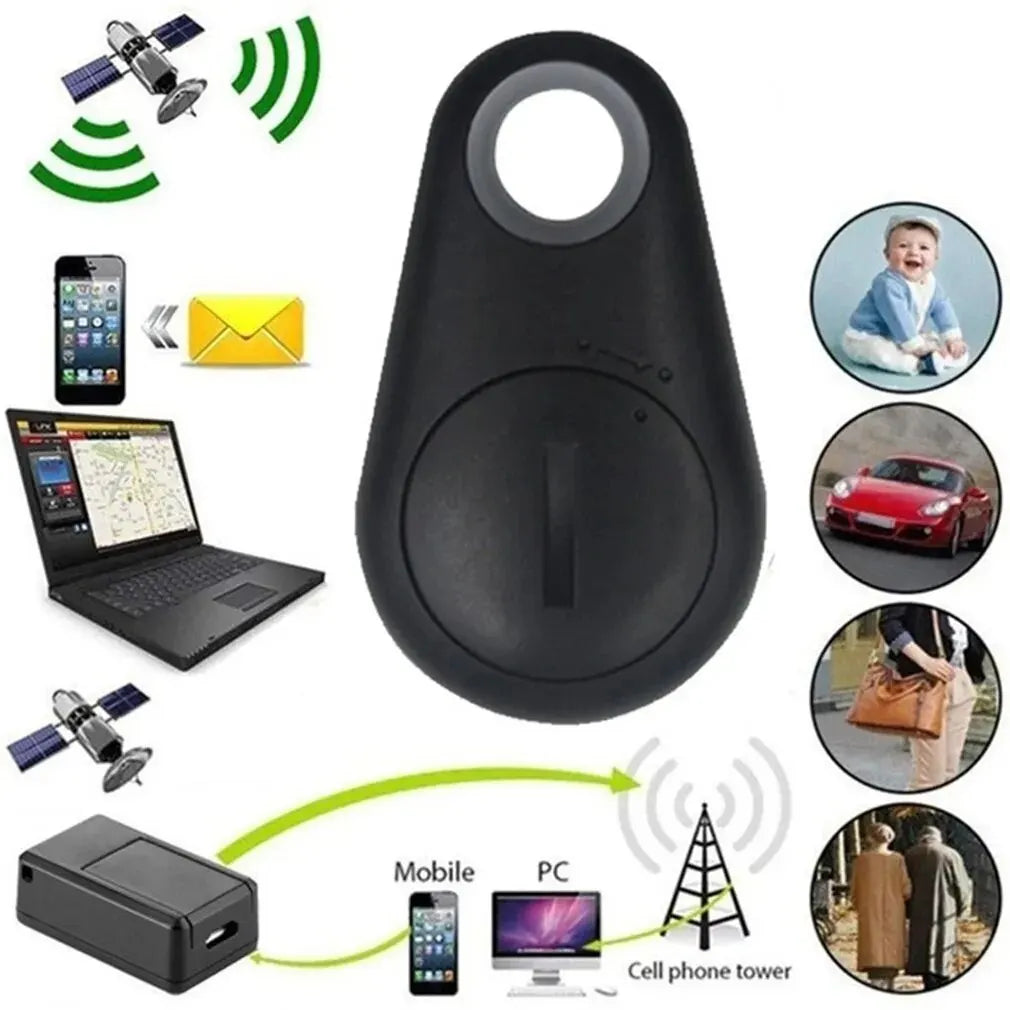 GPS Tracker for Pets, Kids, and Valuables - Compact Bluetooth 5.0 Anti-Lost Device