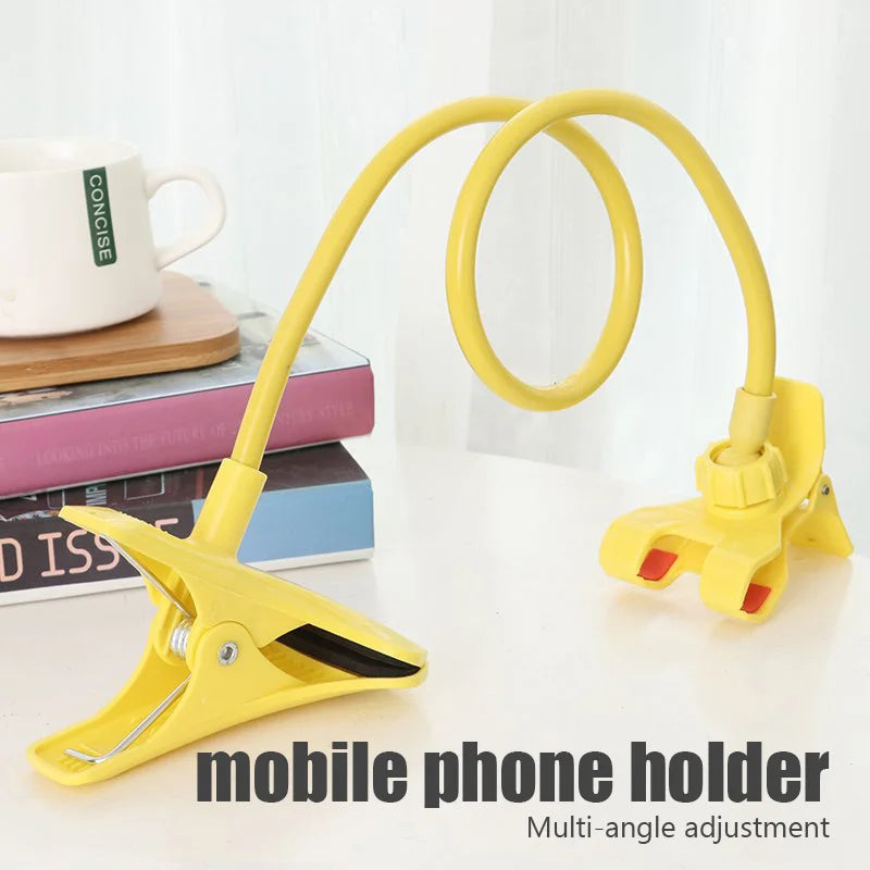 Soporte Universal de Brazo Flexible Ajustable para Smartphone, Tipo Montaje de Abrazadera.