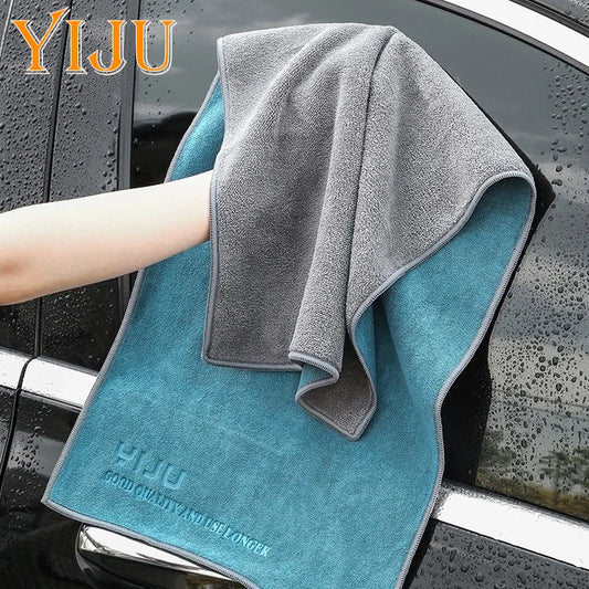 Giant Microfiber Drying Towel (29x14") - Lint-Free, Soft & Safe for Car Detailing