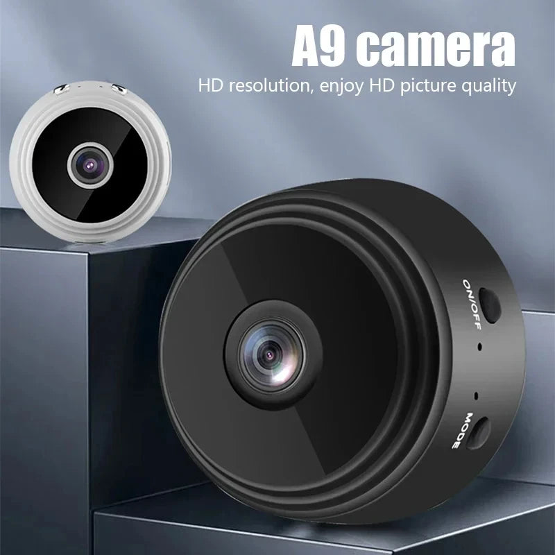 Wireless Mini Spy Camera for Home Security - Monitor Baby, Pets & More