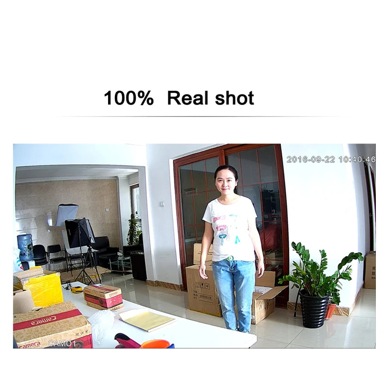 Cámara de Seguridad CCTV AHD 4K para Exterior/Interior con Visión Nocturna Infrarroja, 5MP/1080P