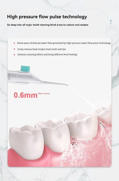 Portable Cordless Water Flosser - Powerful Teeth Cleaning & Gum Care