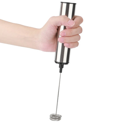 USB Rechargeable Milk Frother for Coffee, Latte, Cappuccino - Handheld Foam Maker & Egg Beater