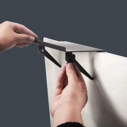 Adjustable Monitor Shelf with Router Storage
