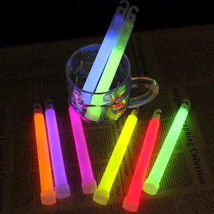 6-Inch Glow Sticks (10 Pack) - Emergency Lights for Hiking, Camping, Concerts & More
