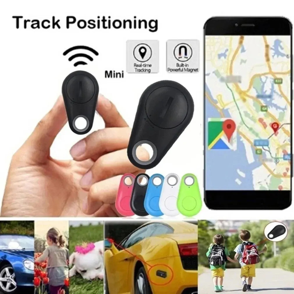 GPS Tracker for Pets, Kids, and Valuables - Compact Bluetooth 5.0 Anti-Lost Device