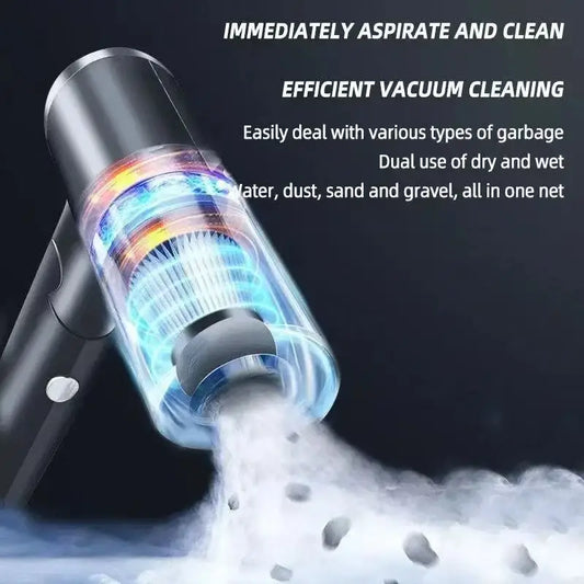 Powerful Cordless Hand Vacuum for Car and Home