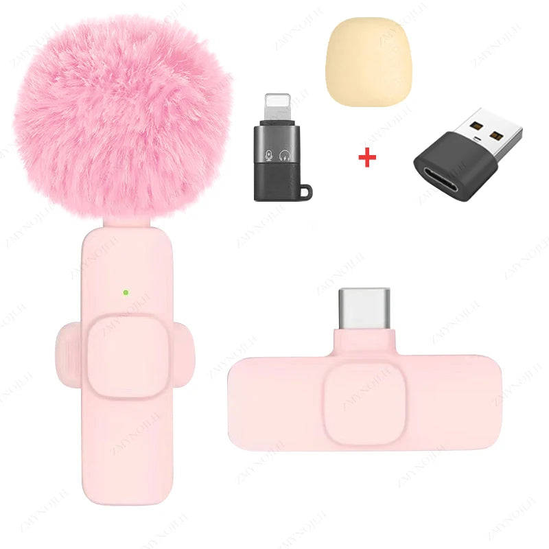 Portable Wireless Lavalier Microphone