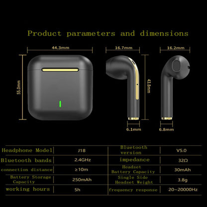 XIAOMI Audífonos Inalámbricos Bluetooth TWS In-Ear con Micrófono y Control Táctil