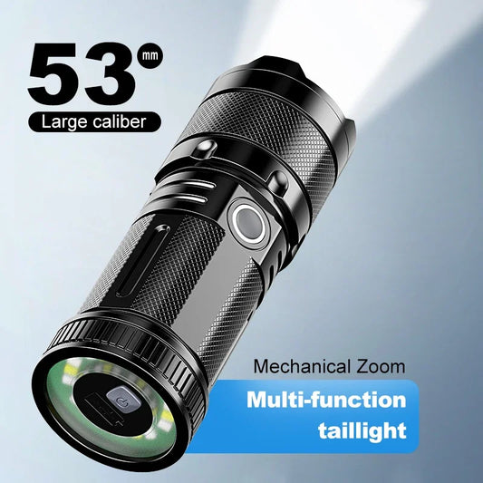 High-Powered 9-LED Flashlight - Waterproof & Rugged for Camping, Emergencies & More