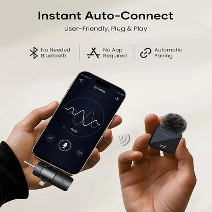 Crystal-Clear Audio for Smartphones and Cameras