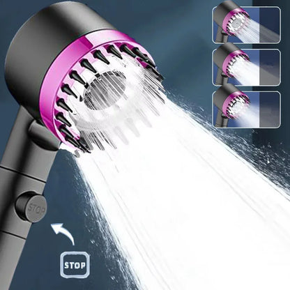 Four-Mode Shower Head with Filter