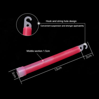 6-Inch Glow Sticks (10 Pack) - Emergency Lights for Hiking, Camping, Concerts & More