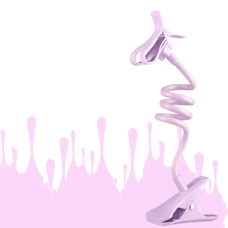 Soporte Universal de Brazo Flexible Ajustable para Smartphone, Tipo Montaje de Abrazadera.