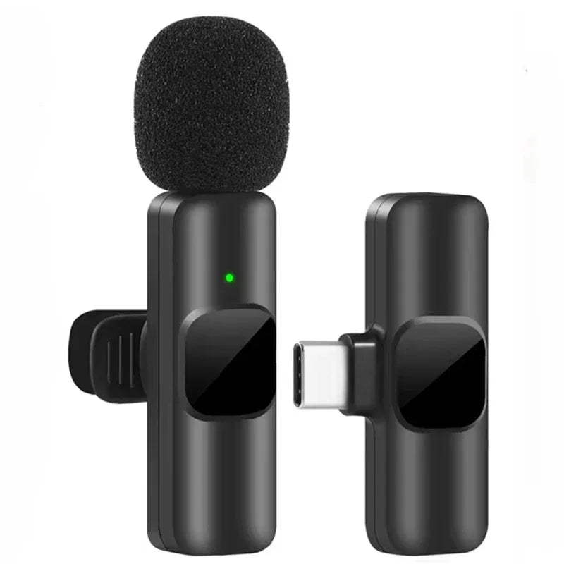 Wireless Lavalier Microphone for iPhone and Android