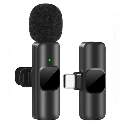 Wireless Lavalier Microphone for iPhone and Android