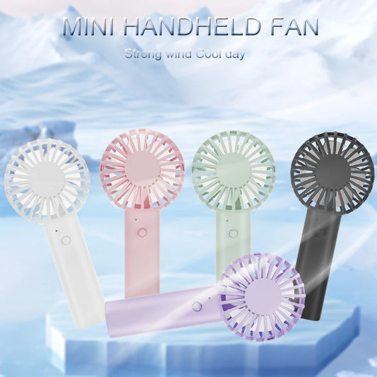 Rechargeable Handheld Fan: Portable Cooling for On-the-Go Comfort