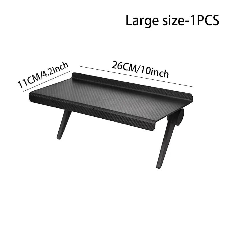 Adjustable Monitor Shelf with Router Storage