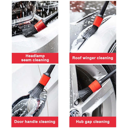 Car Detailing Brush Set: Clean Car Vents and Gaps