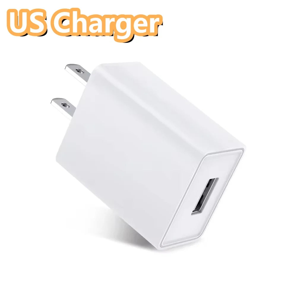 Cargador USB de pared con 4 puertos (1x USB-C PD, 3x USB-A QC 3.0) para teléfonos y dispositivos electrónicos