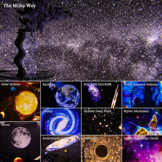 Galaxy Projector Night Light for Kids