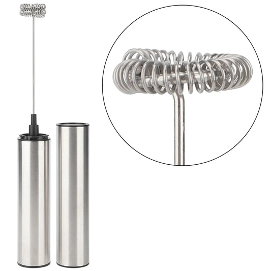 USB Rechargeable Milk Frother for Coffee, Latte, Cappuccino - Handheld Foam Maker & Egg Beater