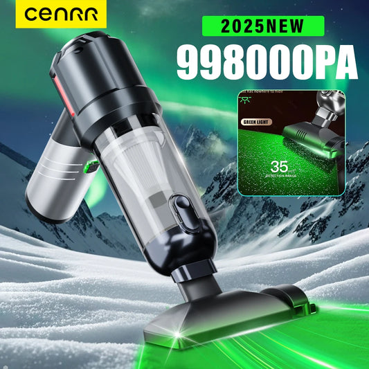 Cordless Car Vacuum: 998000PA Suction