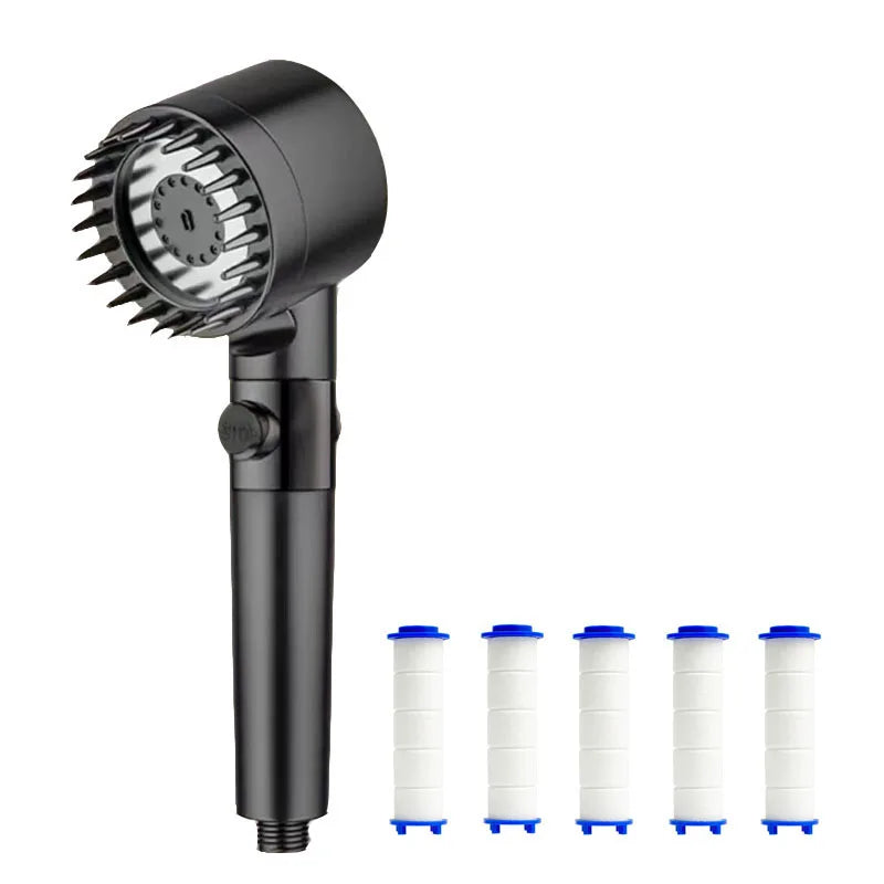 Four-Mode Shower Head with Filter