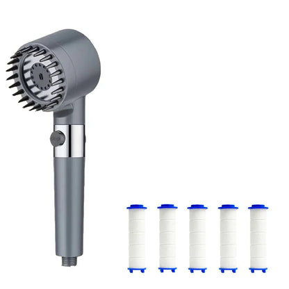 Four-Mode Shower Head with Filter