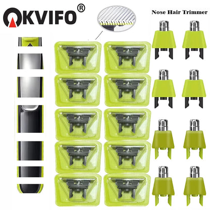 Hoja de Repuesto para Afeitadora Eléctrica Híbrida OneBlade QP2520 QP2530 QP2620 QP2630 QP6510 QP6520