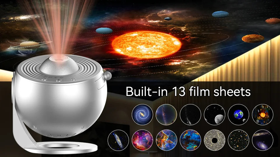 Galaxy Projector Night Light for Kids