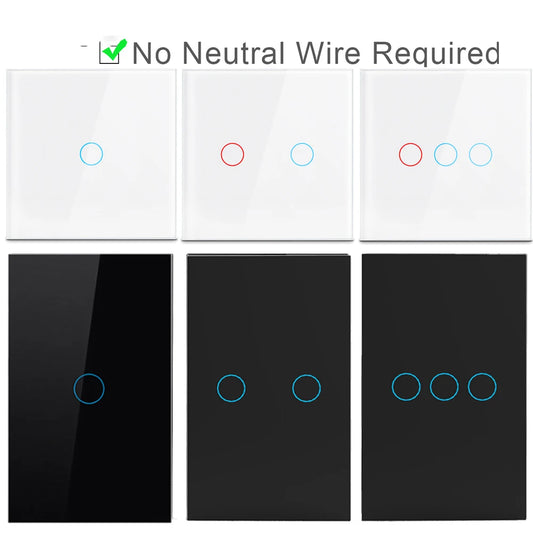 Touch Control LED Panel Light Switch