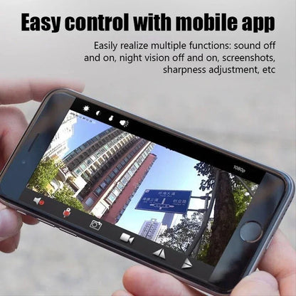 Wireless Mini Spy Camera for Home Security - Monitor Baby, Pets & More