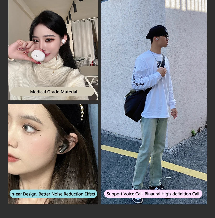 Audífono Inalámbrico Lenovo LP5 TWS Bluetooth Dual Modo Gaming Llamada HD Micrófono