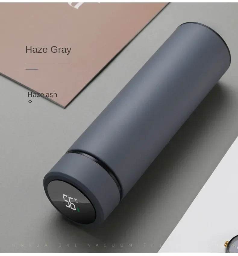 Termo de Acero Inoxidable 316 Inteligente 500ml con Separador para Café/Té