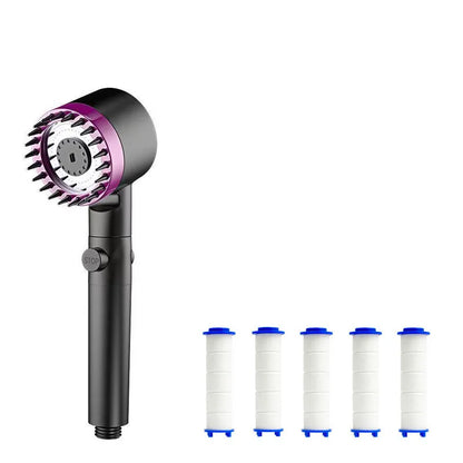 Four-Mode Shower Head with Filter