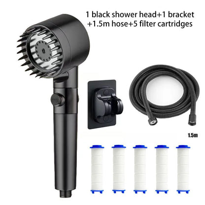Four-Mode Shower Head with Filter