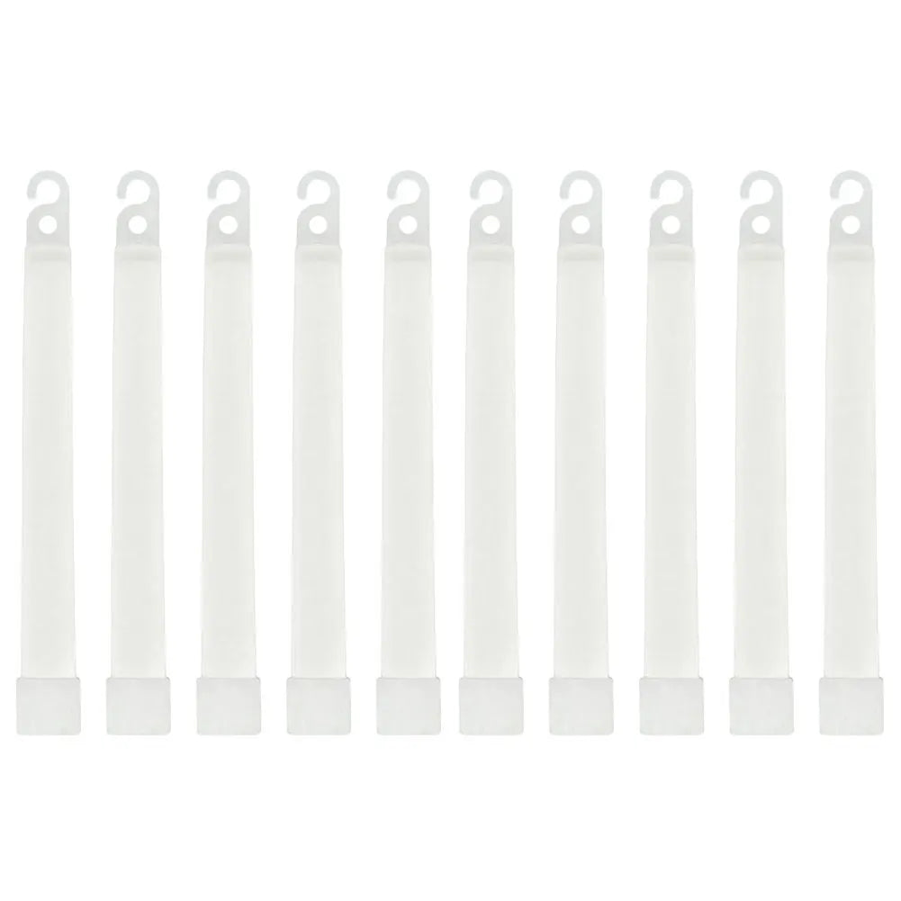 6-Inch Glow Sticks (10 Pack) - Emergency Lights for Hiking, Camping, Concerts & More