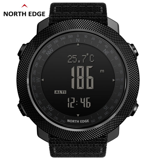 Men's Multi-Function Sports Watch: Altimeter, Barometer, Compass