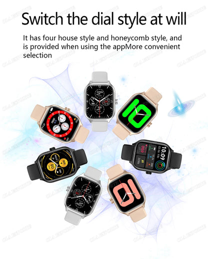 Smartwatch 1.83 Pulgadas HD con Llamada Bluetooth y Modos Deportivos Compatible con iOS y Android