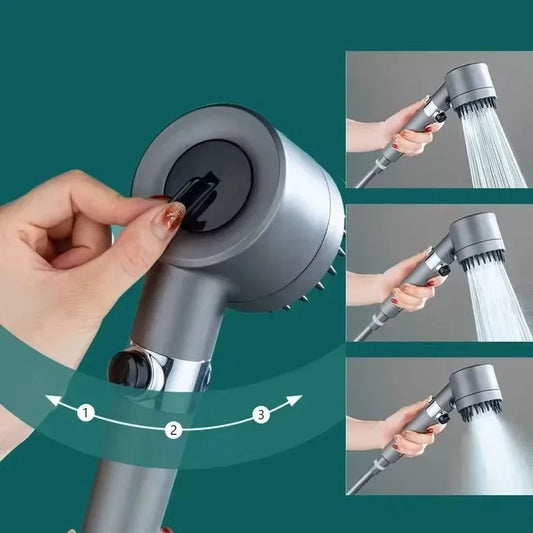 Four-Mode Shower Head with Filter