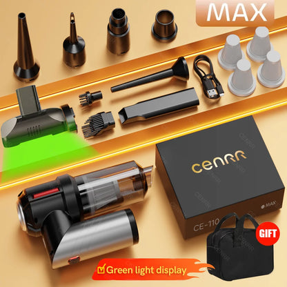 Cordless Car Vacuum: 998000PA Suction