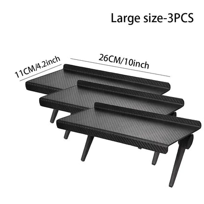 Adjustable Monitor Shelf with Router Storage