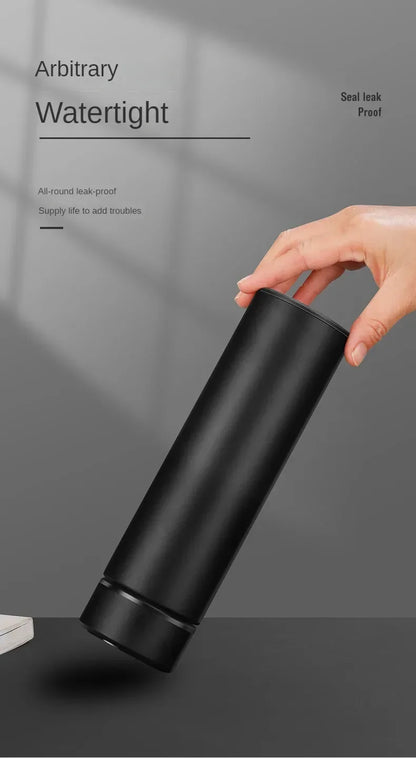 Termo de Acero Inoxidable 316 Inteligente 500ml con Separador para Café/Té