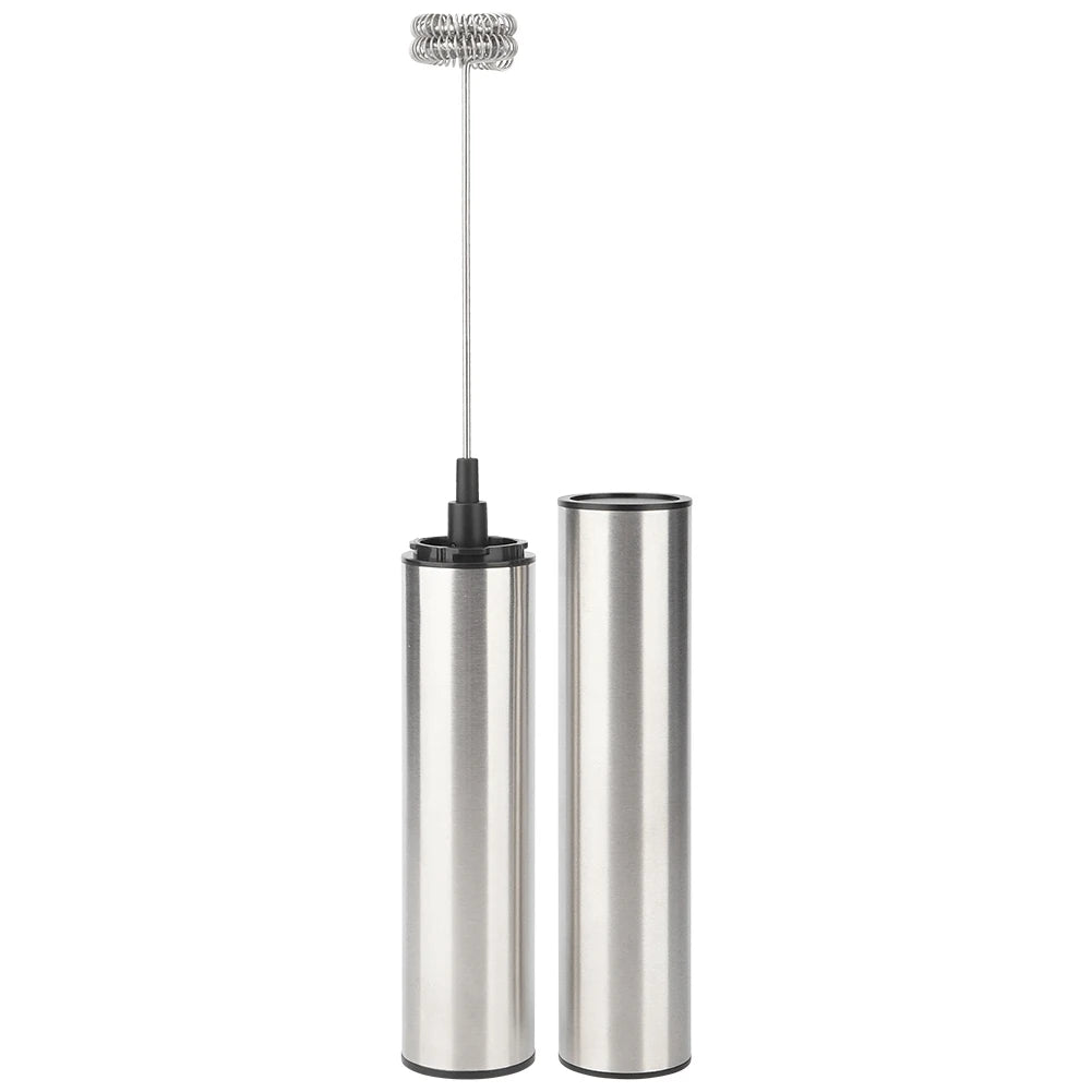 USB Rechargeable Milk Frother for Coffee, Latte, Cappuccino - Handheld Foam Maker & Egg Beater