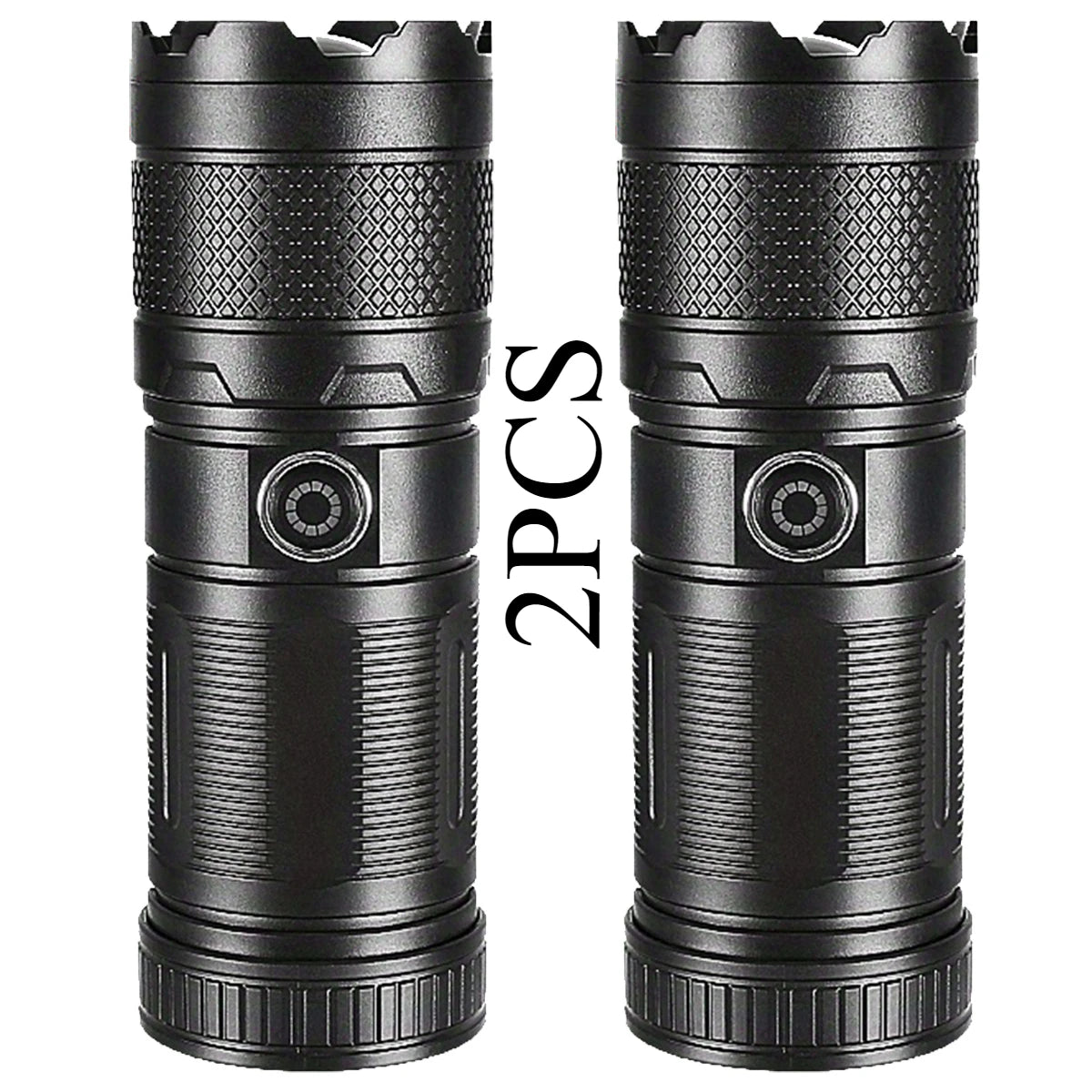 High-Powered 9-LED Flashlight - Waterproof & Rugged for Camping, Emergencies & More