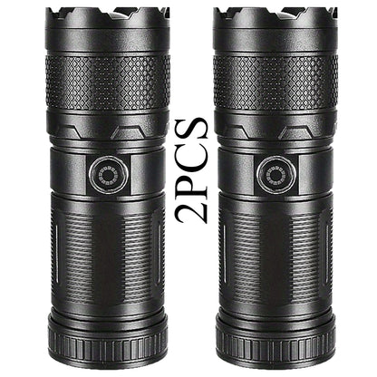 High-Powered 9-LED Flashlight - Waterproof & Rugged for Camping, Emergencies & More