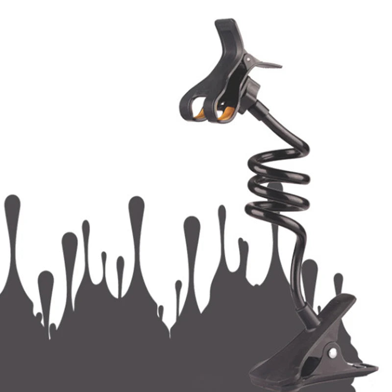 Soporte Universal de Brazo Flexible Ajustable para Smartphone, Tipo Montaje de Abrazadera.