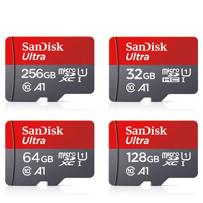 High-Speed ​​microSD Card (64GB, 32GB, 16GB, 128GB) with Adapter